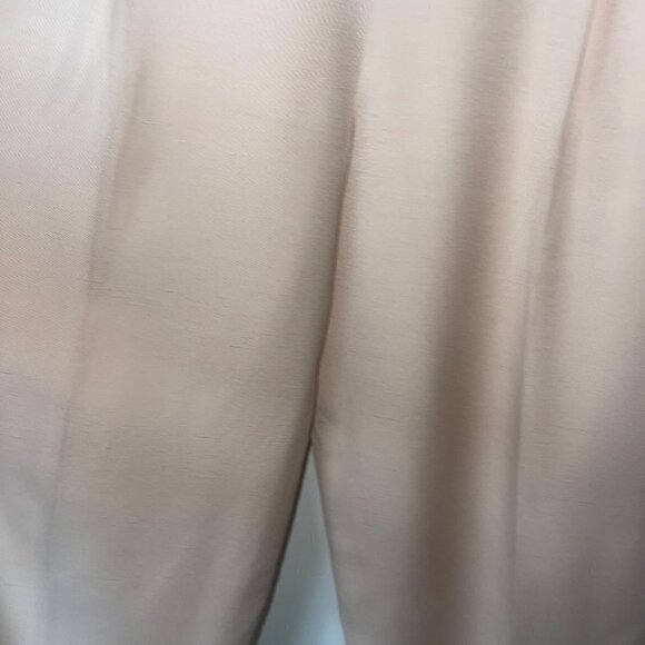 Harve Bernard Vintage Womens Trouser Pants Size 6 Peach High Rise Pleated Front - Picture 12 of 14